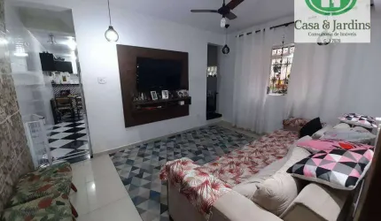 Casa com 3 dormitórios à venda em Santos, 97 m²  - Vila Matias