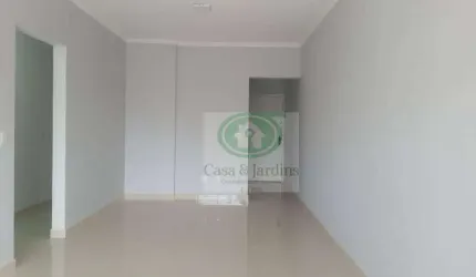 ALUGA Apto 3 dormitórios (suíte) + Qto e WC empregada, Fte c/ terraço e garagem p/ 2 carros - Bairro do Campo Grande - Santos