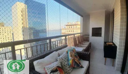 Lindo Apartamento no José Menino  à Venda a 50 Metros da Praia com Vista para o Mar.