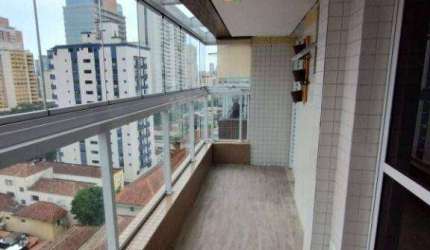 Apartamento à venda, 70 m² por R$ 799.000,00 - Gonzaga - Santos/SP