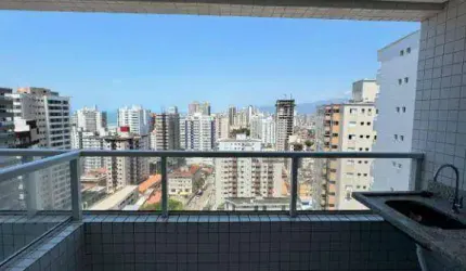 Apartamento à venda, 59 m² por R$ 450.000,00 - Aviação - Praia Grande/SP