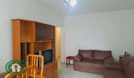 Apartamento  1 dormitório à venda, 50 m²  - Gonzaga - Santos/SP