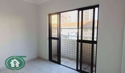 Apartamento 2 dormitorios, sendo suite - Predio c/ elevador, garagem demarcada - Campo Grande - Santos/SP