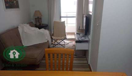 APARTAMENTO PARA ALUGUEL EM SANTOS MOBILIADO COM 3 DORMITS (SUITE) E WC