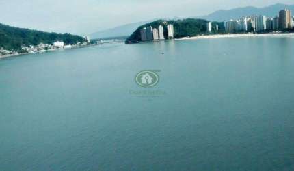 Apartamento na Praia do Boa Vista no Itararé, 3 dorts. suite 2 vagas Vista Panorâmica - R$750 mil