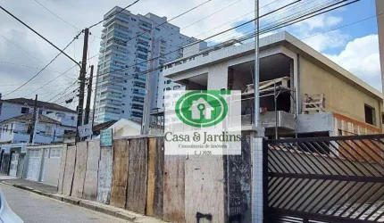 Casa com 3 dormitórios à venda, 115 m² por R$ 850.000,00 - Embaré - Santos/SP