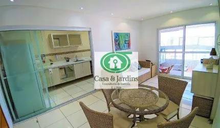 APTO ALTO LUXO NA PRAIA GRANDE COM 2 DORMIT (SUITE) VISTA LIVRE