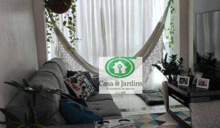 Apartamento  2 dormitórios à venda, 64 m² por R$ 570.000 - Campo Grande - Santos/SP