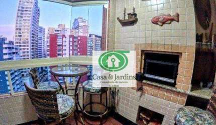 Apartamento com 3 dormitórios à venda, 112 m² por R$ 885.000,00 - Canto do Forte - Praia Grande/SP
