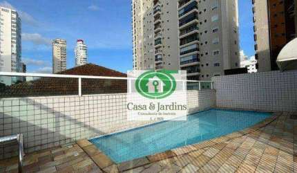 Apartamento com 3 dormitórios, 168 m² - venda por R$ 1.550.000,00 ou aluguel por R$ 18.000,00/mês - Gonzaga - Santos/SP