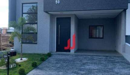 Casa com 3 dormitórios à venda, 110 m² por R$ 799.000,00 - Condomínio Terras de São Francisco - Sorocaba/SP