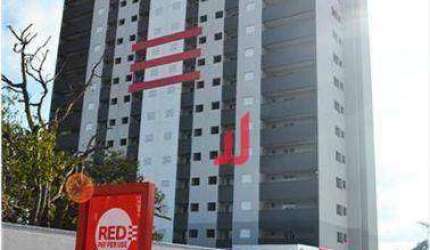 Studio com 1 dormitório para alugar, 44 m² por R$ 2.624,00/mês - Edifício Red Sorocaba - Sorocaba/SP