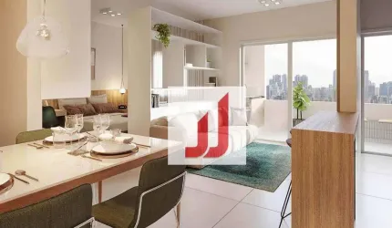 Apartamento no Biarritz Planeta - Sorocaba/SP - 44m² com 1 Quarto