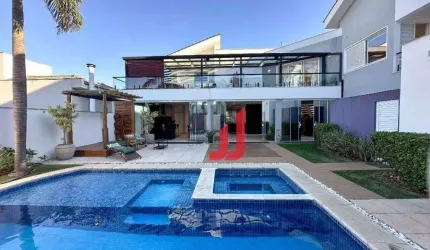 Casa com 4 suítes, 447 m² - venda por R$ 2.399.000 ou aluguel por R$ 17.260/mês - Condomínio Residencial Aldeia da Mata - Votorantim/SP