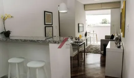 Apartamento com 2 dormitórios à venda, 60 m² por R$ 586.000,00 - Campestre - Santo André/SP
