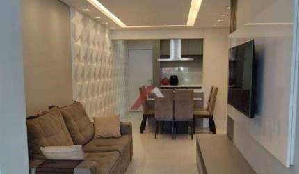 Apartamento com 3 dormitórios à venda, 92 m² por R$ 840.000,00 - Vila Assunção - Santo André/SP