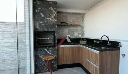 Cobertura com 2 dormitórios à venda, 112 m² por R$ 630.000,00 - Vila Assunção - Santo André/SP