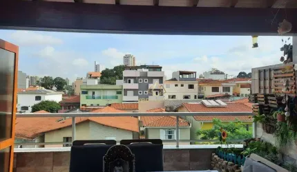 Cobertura com 2 dormitórios à venda, 110 m² por R$ 551.000,00 - Vila Scarpelli - Santo André/SP
