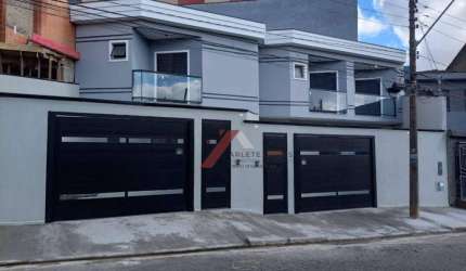 Sobrado com 3 dormitórios à venda, 126 m² por R$ 798.000,00 - Vila Curuçá - Santo André/SP