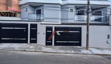Sobrado com 3 dormitórios à venda, 106 m² por R$ 748.000,00 - Vila Curuçá - Santo André/SP