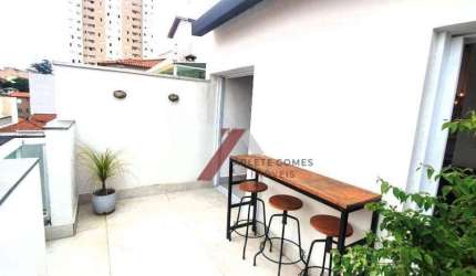 Cobertura com 2 dormitórios à venda, 110 m² por R$ 650.000,00 - Vila Alpina - Santo André/SP