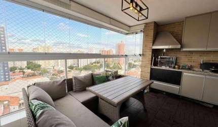 Apartamento com 4 dormitórios à venda, 139 m² por R$ 1.611.000,00 - Jardim - Santo André/SP
