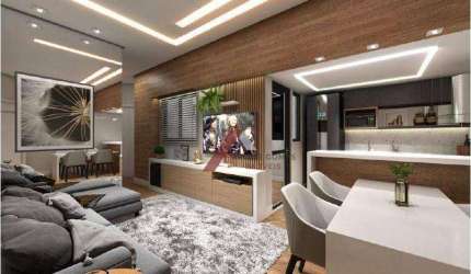 Apartamento com 2 dormitórios à venda, 55 m² por R$ 350.000,00 - Vila Humaitá - Santo André/SP