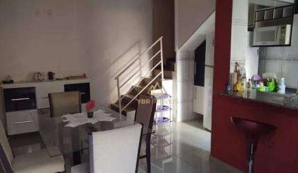 Sobrado com 2 dormitórios para alugar, 110 m² por R$ 2.600,00/mês - Vila Cecília Maria - Santo André/SP