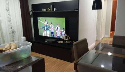 Apartamento com 2 dormitórios à venda, 50 m² por R$ 245.000,00 - Parque São Vicente - Mauá/SP