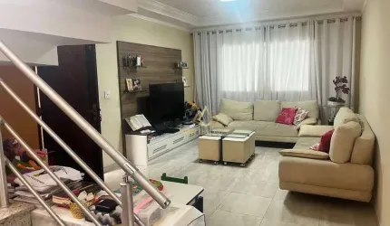 Sobrado com 3 dormitórios à venda, 167 m² por R$ 700.000,00 - Parque Oratório - Santo André/SP