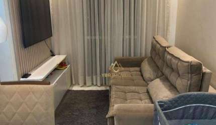 Apartamento com 2 dormitórios à venda, 53 m² por R$ 424.000 - Jardim Haydee - Mauá/SP