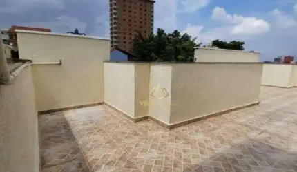Cobertura com 2 dormitórios, 84 m² - venda por R$ 370.000,00 ou aluguel por R$ 1.900,00/mês - Parque das Nações - Santo André/SP