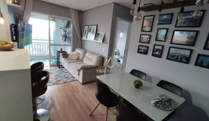 Apartamento com 2 dormitórios à venda, 58 m² por R$ 570.000,00 - Vila Homero Thon - Santo André/SP