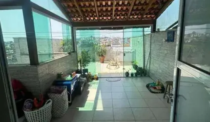 Cobertura com 2 dormitórios à venda, 98 m² por R$ 387.000,00 - Jardim Las Vegas - Santo André/SP
