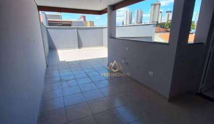 Cobertura com 2 dormitórios à venda, 90 m² por R$ 509.000,00 - Vila Pires - Santo André/SP