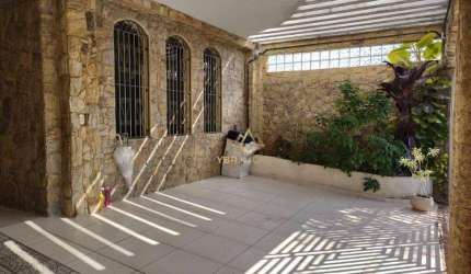 Sobrado com 3 dormitórios à venda, 245 m² por R$ 848.000 - Vila Francisco Matarazzo - Santo André/SP