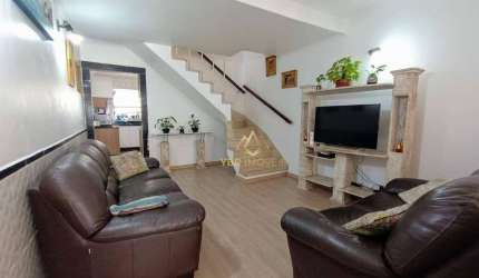 Sobrado com 3 dormitórios à venda, 128 m² por R$ 695.000,00 - Santa Paula - São Caetano do Sul/SP