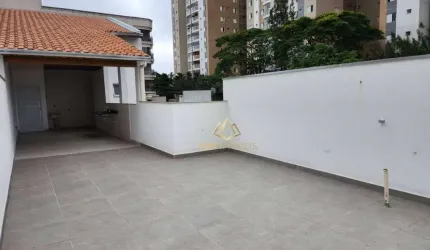 Cobertura com 3 dormitórios à venda, 163 m² por R$ 950.000 - Campestre - Santo André/SP