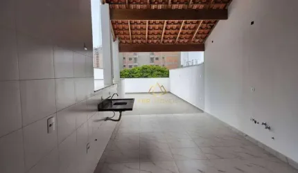 Cobertura com 2 dormitórios à venda, 95 m² por R$ 510.000 - Vila Valparaíso - Santo André/SP