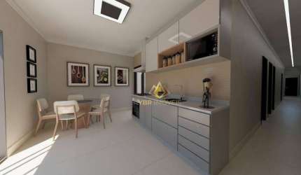 Casa com 3 dormitórios à venda por R$ 985.800 - Vila Camilópolis - Santo André/SP