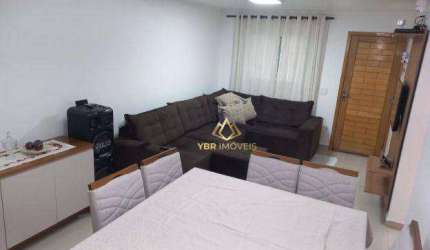 Sobrado com 3 dormitórios à venda, 100 m² por R$ 673.100,00 - Parque Oratório - Santo André/SP