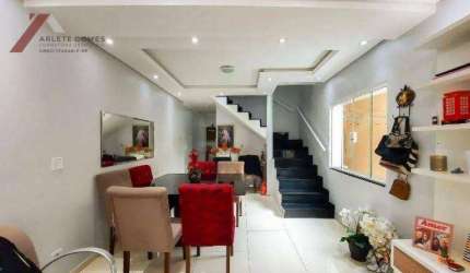 Sobrado com 3 dormitórios à venda, 189 m² por R$ 795.000,00 - Jardim Bartira - São Bernardo do Campo/SP