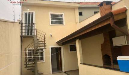 Sobrado com 3 dormitórios e edícula à venda, 220 m² por R$ 1.100.000,00 - Vila Bertioga - São Paulo/SP