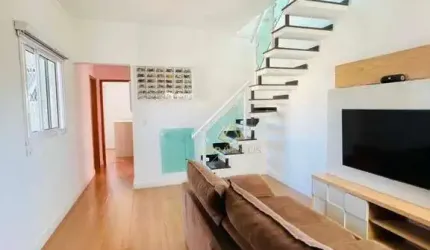 Cobertura com 3 dormitórios à venda, 100 m² por R$ 424.000,00 - Vila Tibiriçá - Santo André/SP