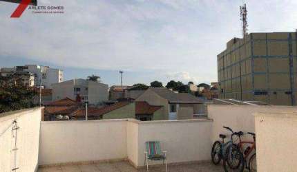 Cobertura com 2 dormitórios à venda, 90 m² por R$ 340.000,00 - Vila Pires - Santo André/SP