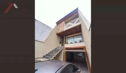 Sobrado com 5 dormitórios à venda, 312 m² por R$ 1.400.000,00 - Vila Alzira - Santo André/SP
