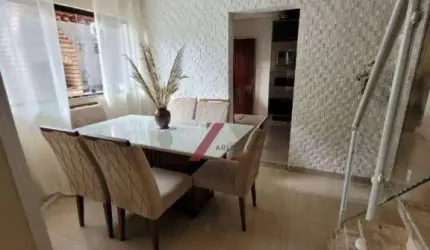 Sobrado com 3 dormitórios à venda, 108 m² por R$ 690.000,00 - Vila Alzira - Santo André/SP