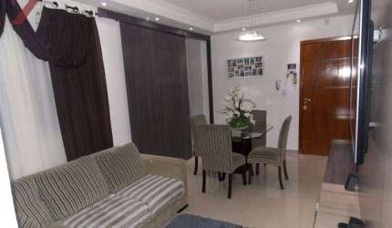 Apartamento com 3 dormitórios à venda, 68 m² por R$ 424.000,00 - Santa Maria - Santo André/SP