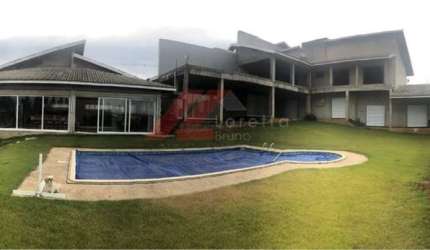 Casa de luxo em condomínio: 8 quartos, 8 suítes, 3 salas, 10 banheiros, 13 vagas e 680m² em Atibaia-SP