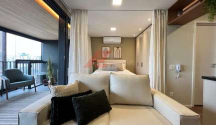 Apartamento à venda em São Paulo-SP, Vila Nova Conceição: 1 quarto, 1 sala, 1 banheiro, 1 vaga de garagem, 49,41 m².